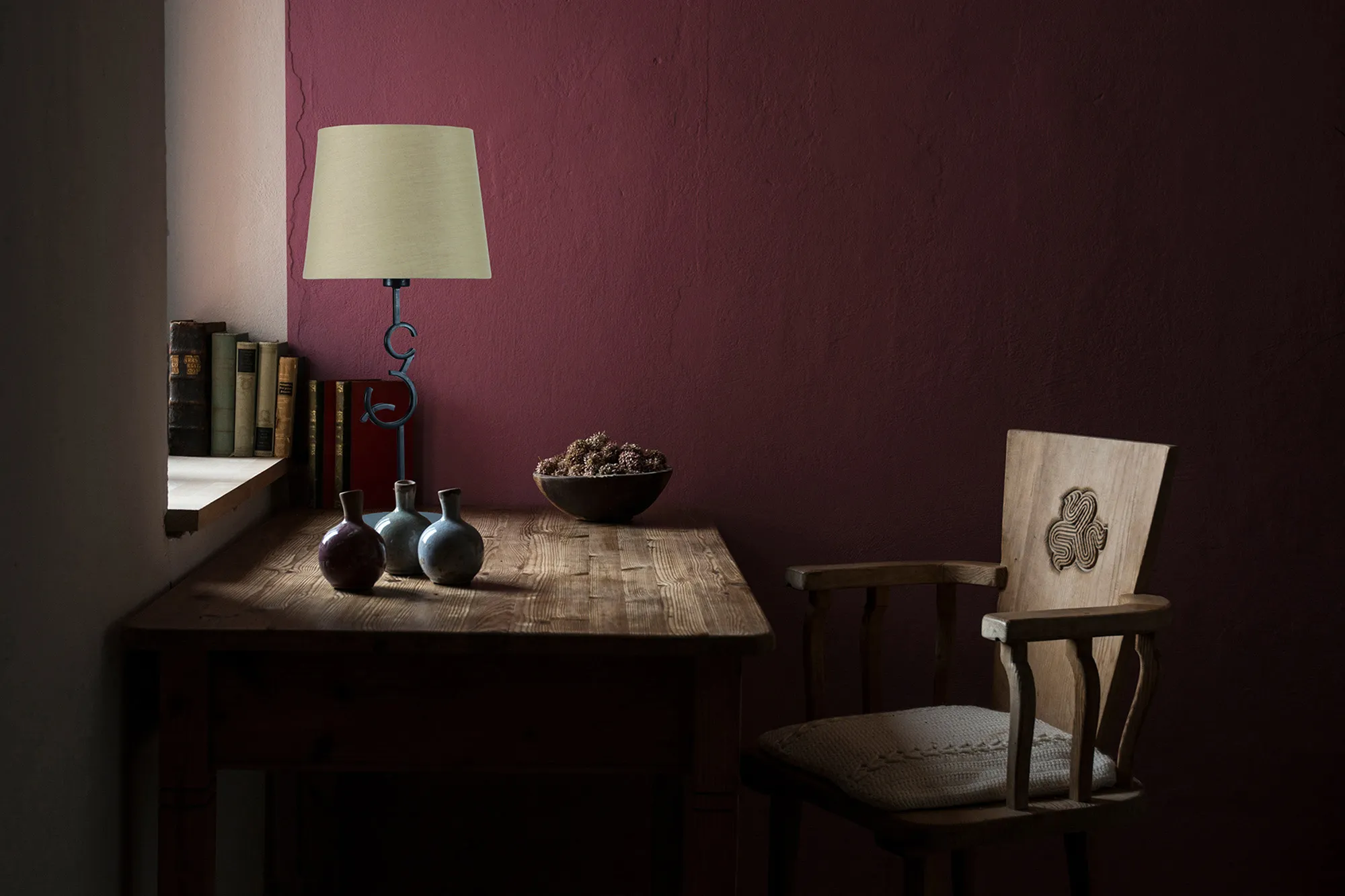 Argi Table Lamps Mantra Shaded Table Lamps